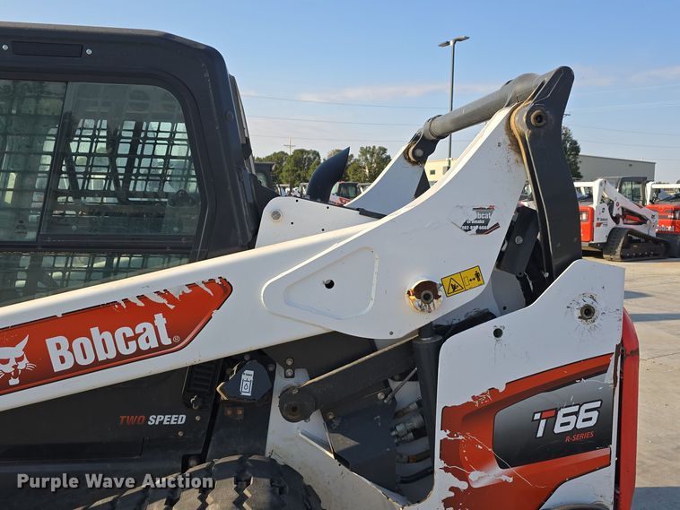 image for item DW3783 2021 Bobcat T66 tracked skid steer loader