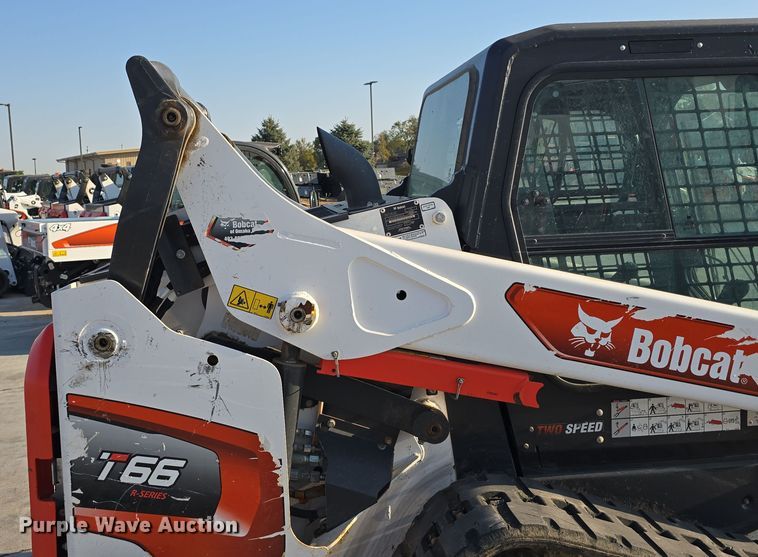 image for item DW3783 2021 Bobcat T66 tracked skid steer loader