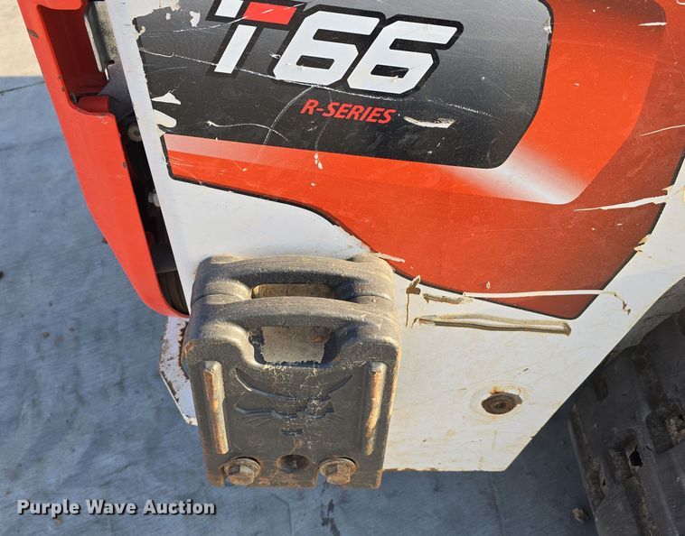 image for item DW3783 2021 Bobcat T66 tracked skid steer loader