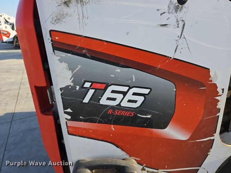 image for item DW3783 2021 Bobcat T66 tracked skid steer loader