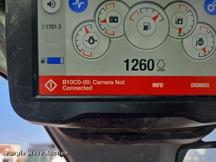 image for item DW3783 2021 Bobcat T66 tracked skid steer loader