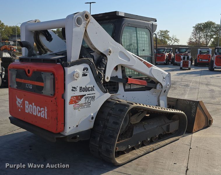 image for item DW3784 2019 Bobcat T770 tracked skid steer loader