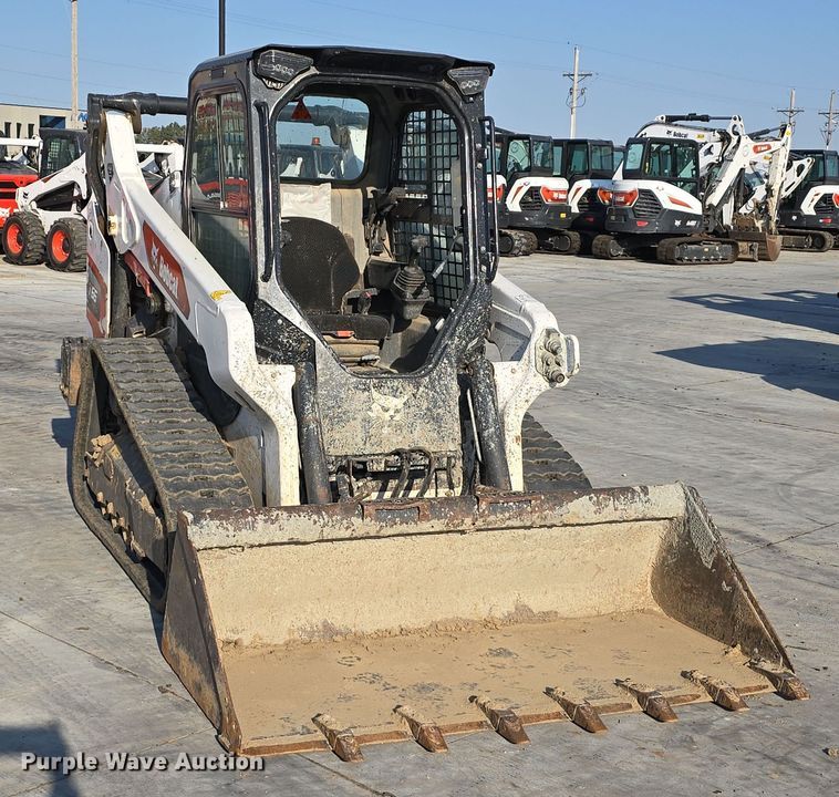 image for item DW3785 2021 Bobcat T66 tracked skid steer loader