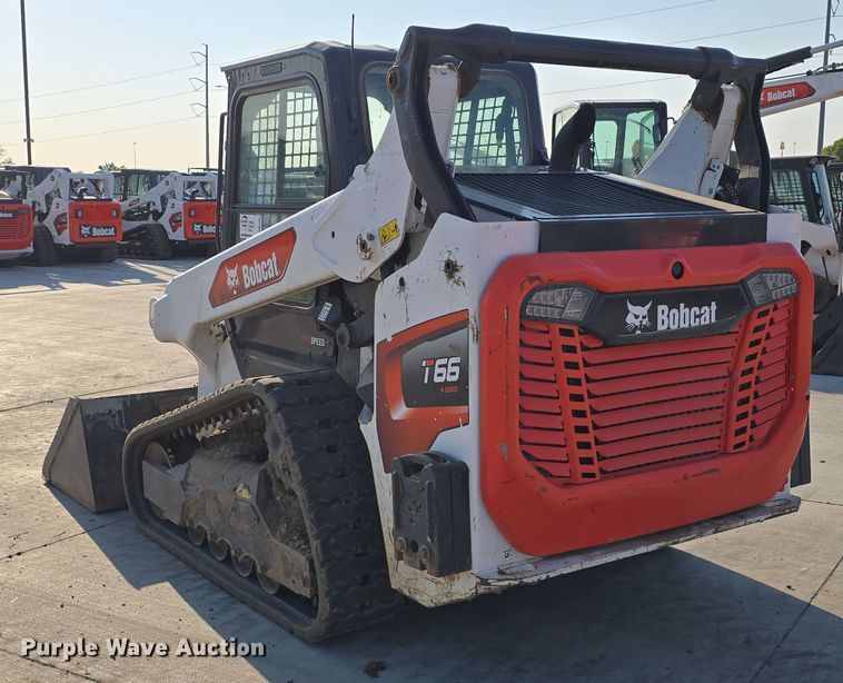 image for item DW3785 2021 Bobcat T66 tracked skid steer loader