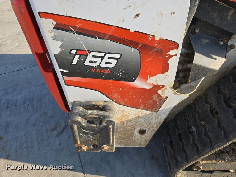 image for item DW3785 2021 Bobcat T66 tracked skid steer loader