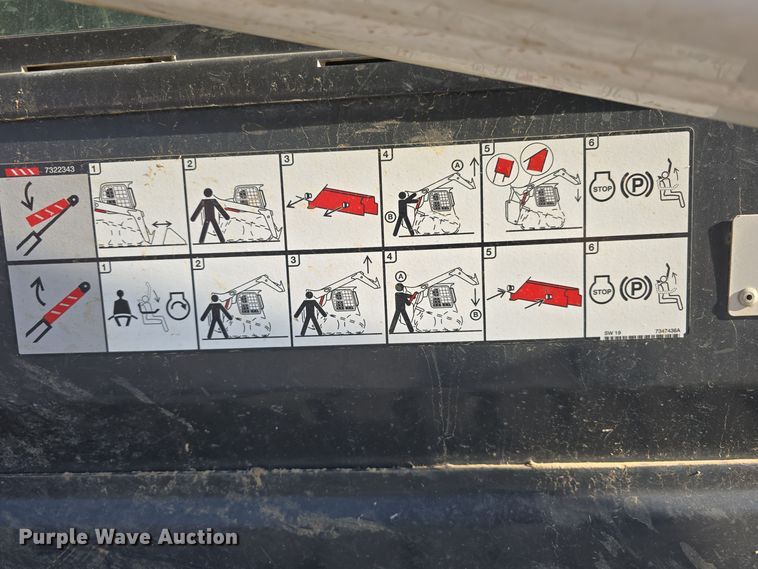 image for item DW3785 2021 Bobcat T66 tracked skid steer loader