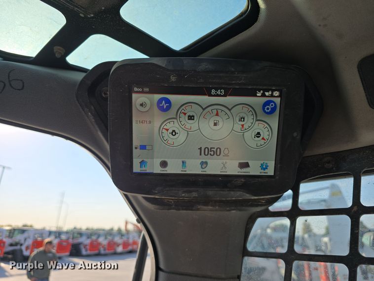 image for item DW3785 2021 Bobcat T66 tracked skid steer loader