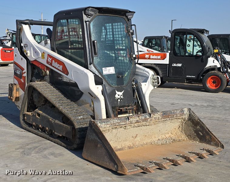 image for item DW3786 2021 Bobcat T66 tracked skid steer loader