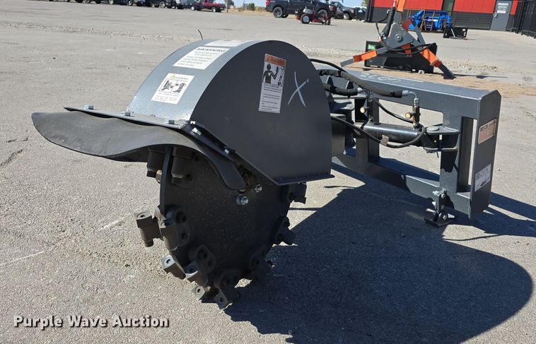 image for item DW3826 Handy Attachments HSSG24X skid steer stump grinder