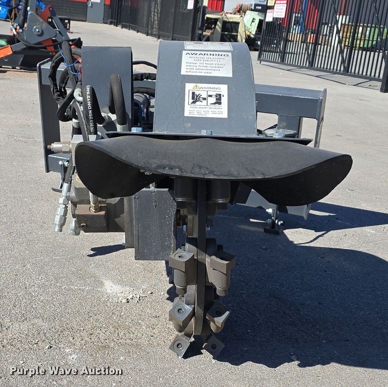 image for item DW3826 Handy Attachments HSSG24X skid steer stump grinder