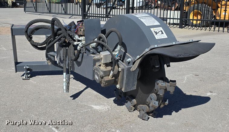 image for item DW3826 Handy Attachments HSSG24X skid steer stump grinder