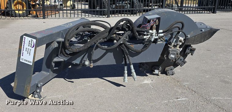 image for item DW3826 Handy Attachments HSSG24X skid steer stump grinder