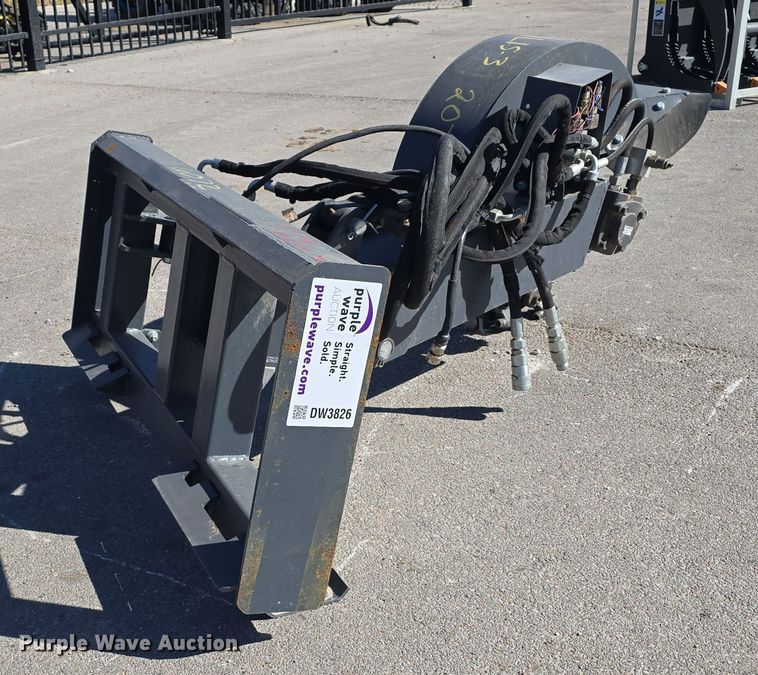 image for item DW3826 Handy Attachments HSSG24X skid steer stump grinder