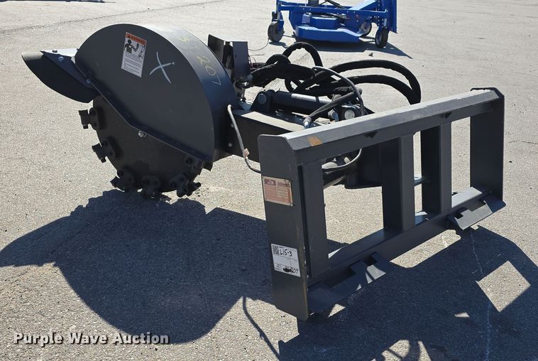 image for item DW3826 Handy Attachments HSSG24X skid steer stump grinder