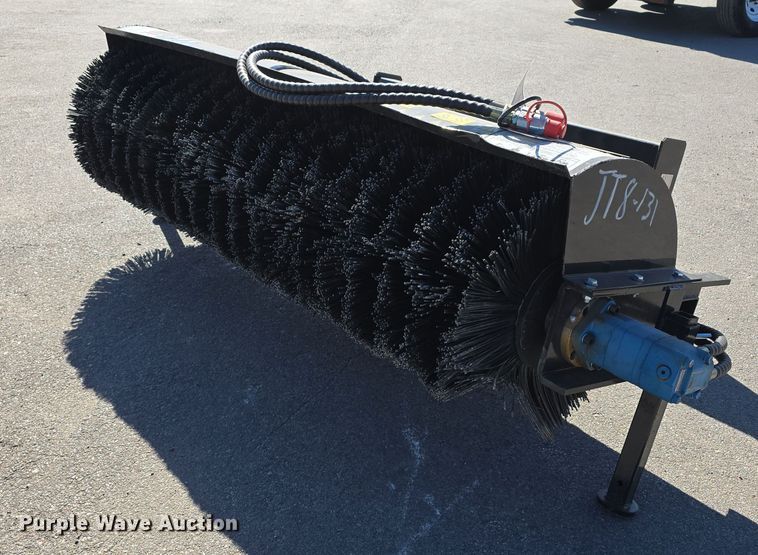 image for item DW3828 2024 Mower King SSAB72 skid steer broom