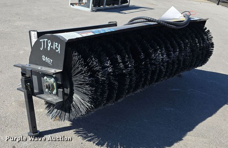 image for item DW3828 2024 Mower King SSAB72 skid steer broom