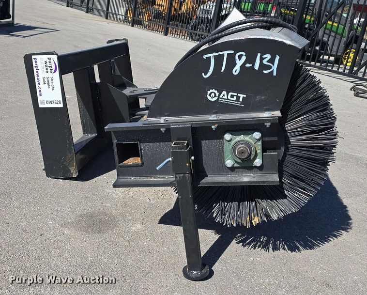 image for item DW3828 2024 Mower King SSAB72 skid steer broom