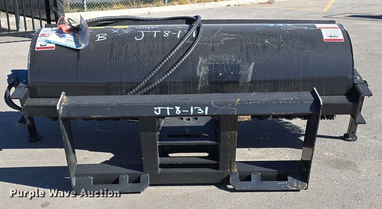 image for item DW3828 2024 Mower King SSAB72 skid steer broom