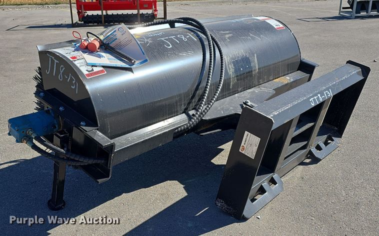 image for item DW3828 2024 Mower King SSAB72 skid steer broom