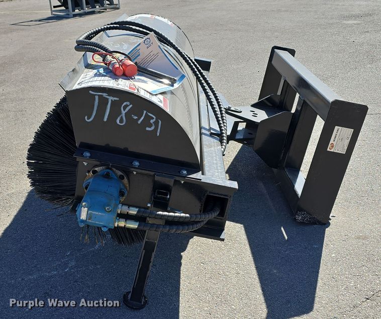 image for item DW3828 2024 Mower King SSAB72 skid steer broom