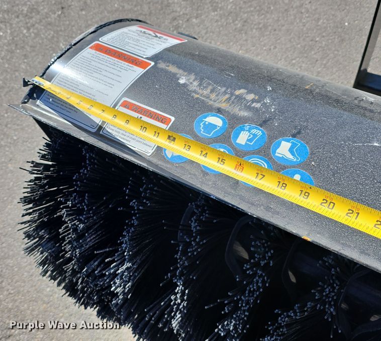 image for item DW3828 2024 Mower King SSAB72 skid steer broom