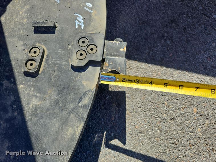 image for item DW3833 2024 Wolverine DM-13-72W skid steer mulcher