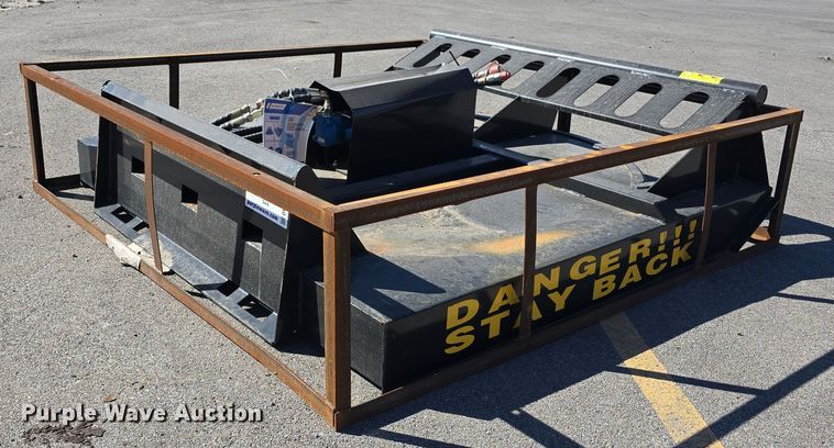 image for item DW3834 2024 Mower King SSRC skid steer rotary mower