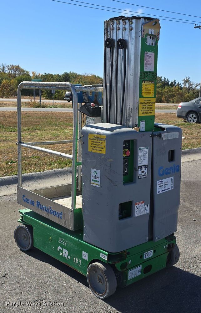 image for item DW3837 2016 Genie Runabout GR-20 vertical lift