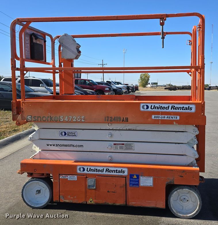 image for item DW3838 2016 Snorkel S4726E scissor lift
