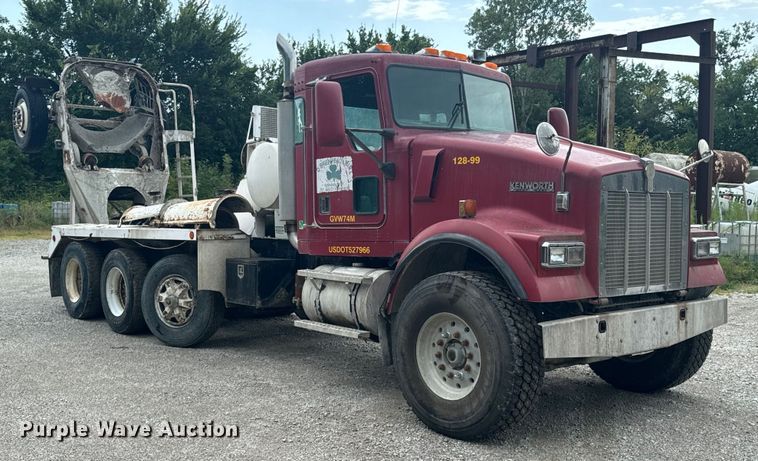 image for item DX1054 1999 Kenworth W900 ready mix truck cab and chassis