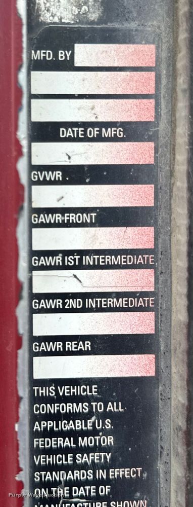 image for item DX1054 1999 Kenworth W900 ready mix truck cab and chassis