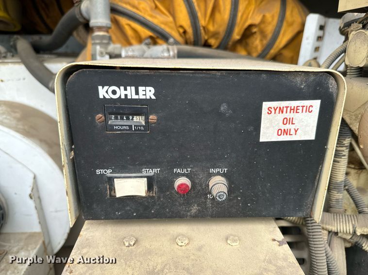 image for item DX1337 1993 Pelsue Metro XL A/C generator