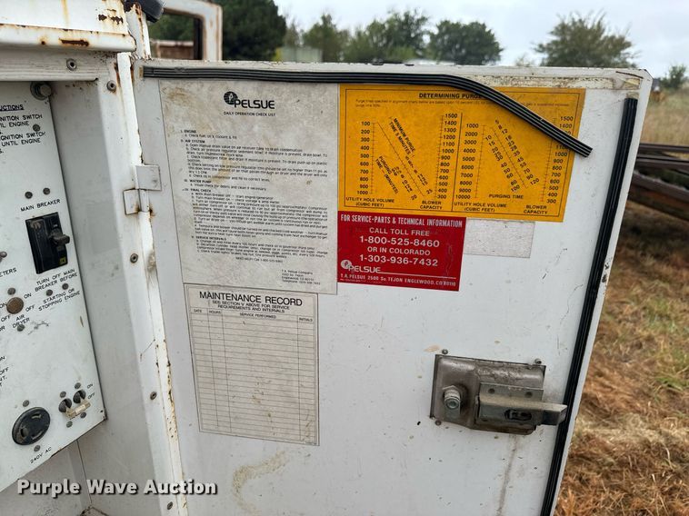 image for item DX1337 1993 Pelsue Metro XL A/C generator