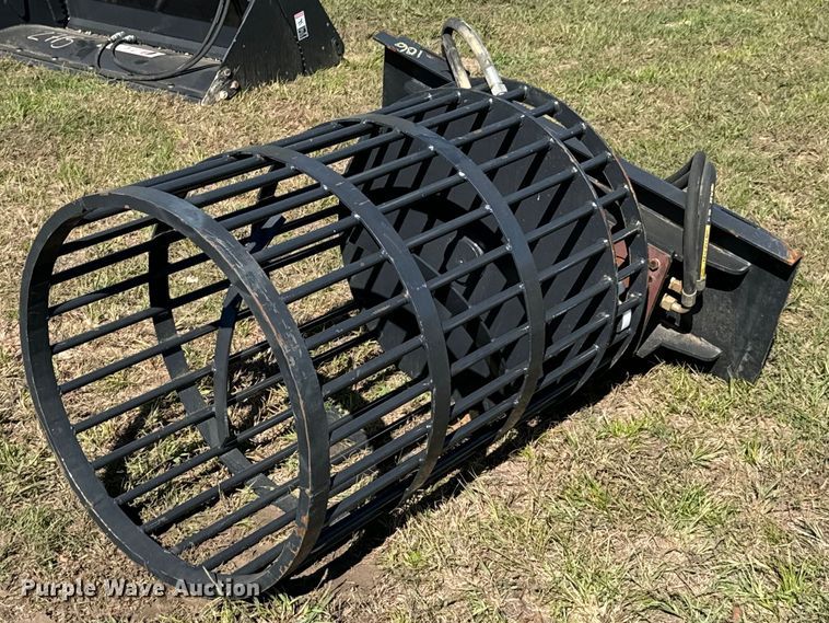 image for item DX1404 JCT Attachments skid steer rock picker