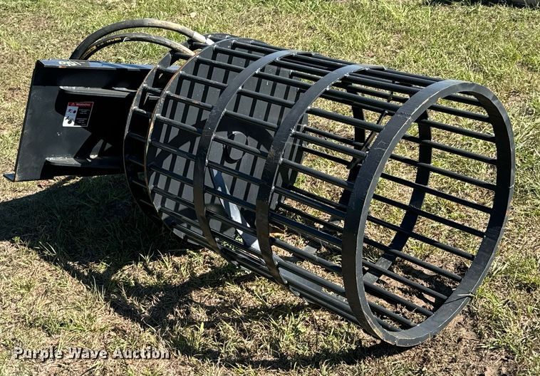 image for item DX1404 JCT Attachments skid steer rock picker