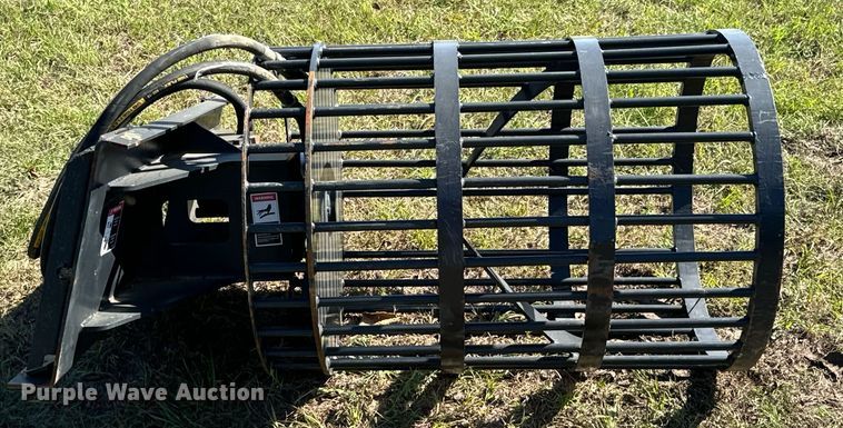 image for item DX1404 JCT Attachments skid steer rock picker