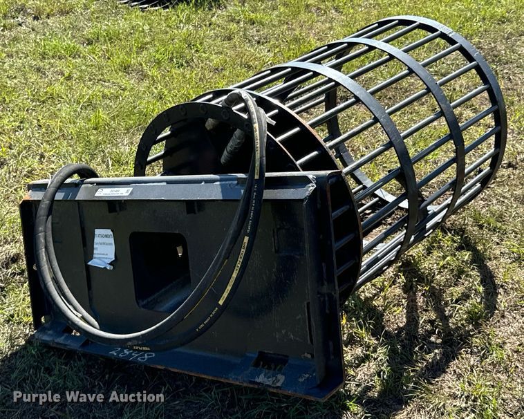 image for item DX1404 JCT Attachments skid steer rock picker