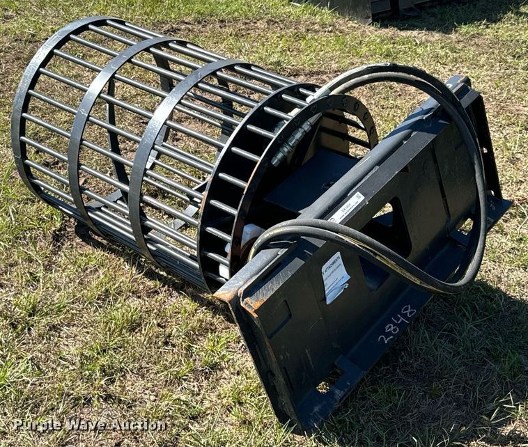 image for item DX1404 JCT Attachments skid steer rock picker