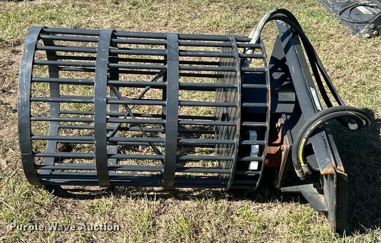 image for item DX1404 JCT Attachments skid steer rock picker