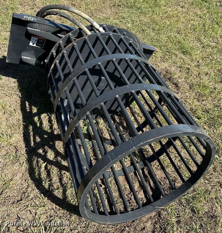 image for item DX1404 JCT Attachments skid steer rock picker