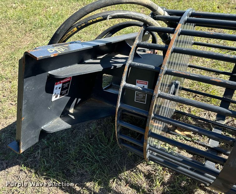 image for item DX1404 JCT Attachments skid steer rock picker