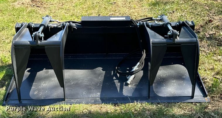 image for item DX1410 JCT Attachments skid steer grapple bucket