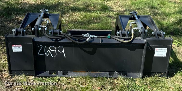 image for item DX1410 JCT Attachments skid steer grapple bucket