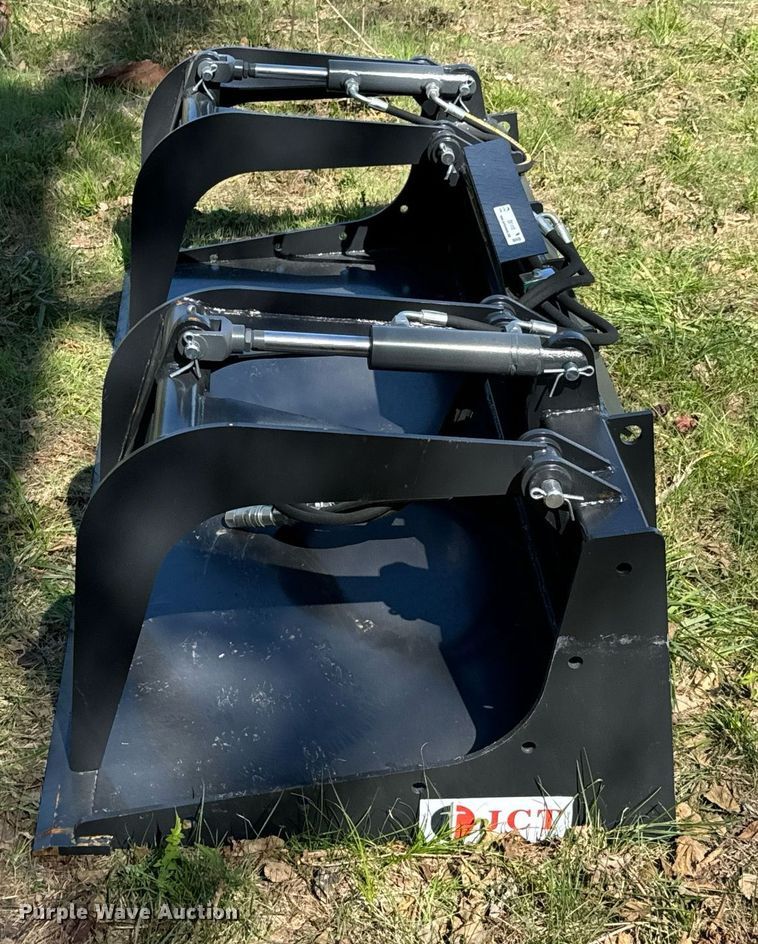 image for item DX1410 JCT Attachments skid steer grapple bucket