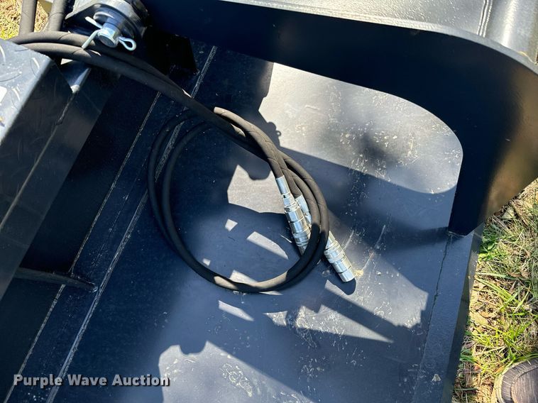 image for item DX1410 JCT Attachments skid steer grapple bucket