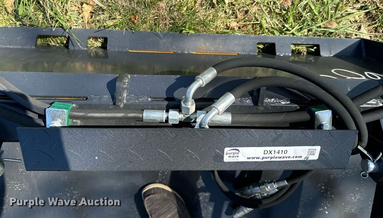 image for item DX1410 JCT Attachments skid steer grapple bucket