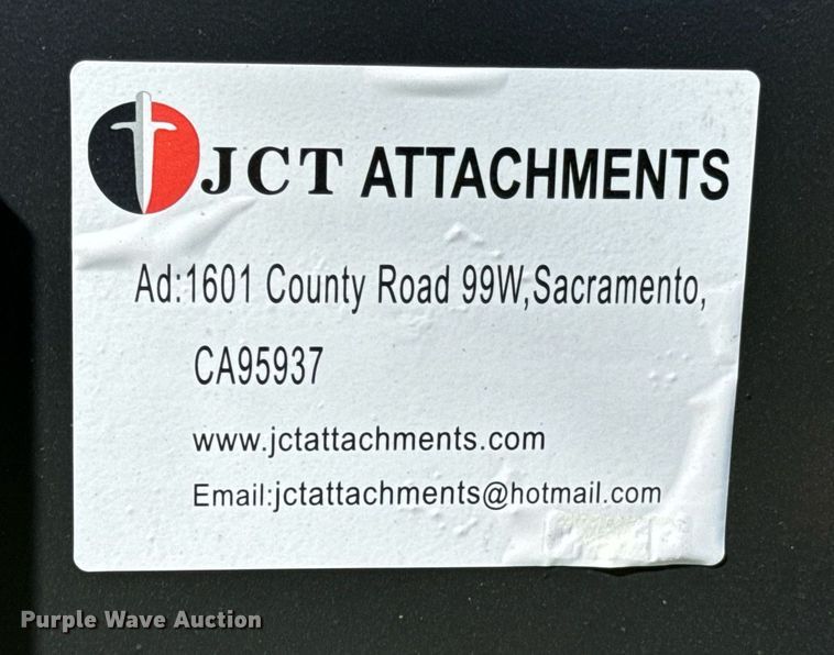 image for item DX1410 JCT Attachments skid steer grapple bucket