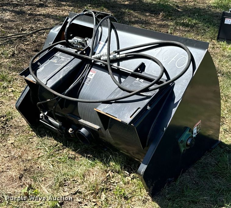 image for item DX1411 JCT Attachments skid steer cement mixer