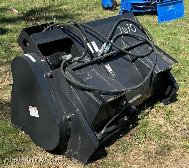 image for item DX1411 JCT Attachments skid steer cement mixer