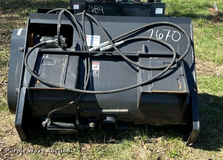 image for item DX1411 JCT Attachments skid steer cement mixer